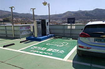 Anpyung station (1 unit) Electrical Vehicle charging station 2