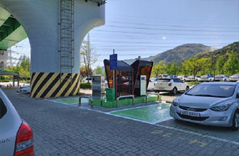Yangsan station (2 units) Electrical Vehicle charging station 2